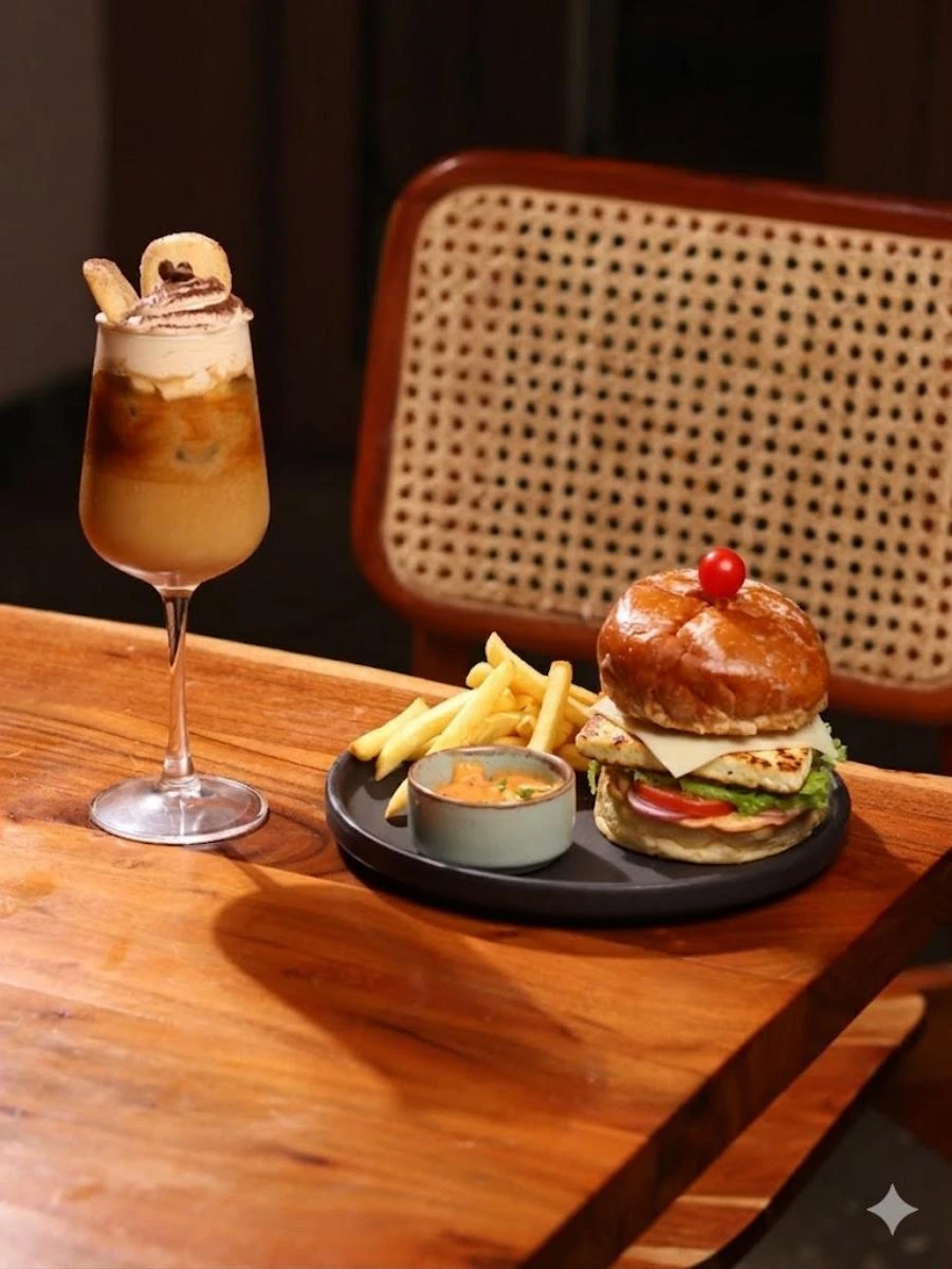 Cottage surprise Burger